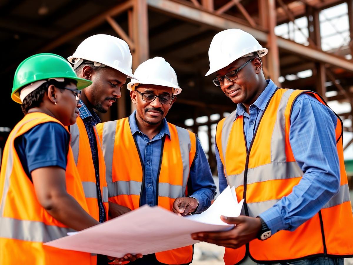 GAJEWA engineers on site